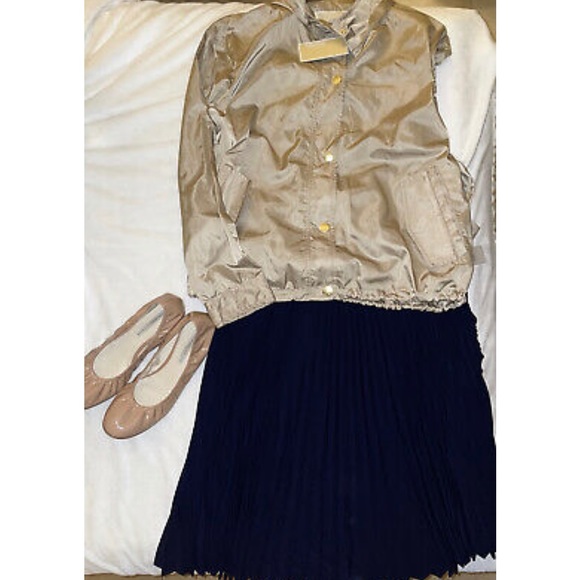 New Lauren Ralph Lauren Pleated Accordion French Navy Skirt Size 6✨ - Picture 9 of 15